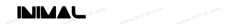 Minimal SF字体转换
